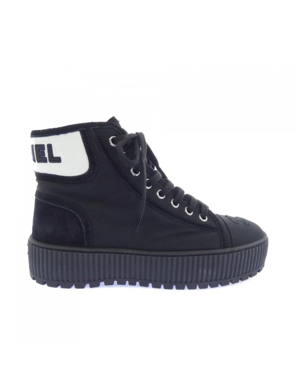 Chanel Lace-up Lace UP Sneakers